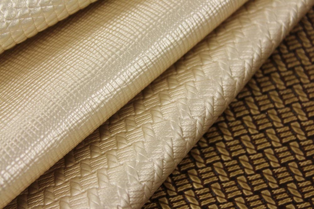 Townsend Leather's Fab Foils Embossed Cowhide Platinum