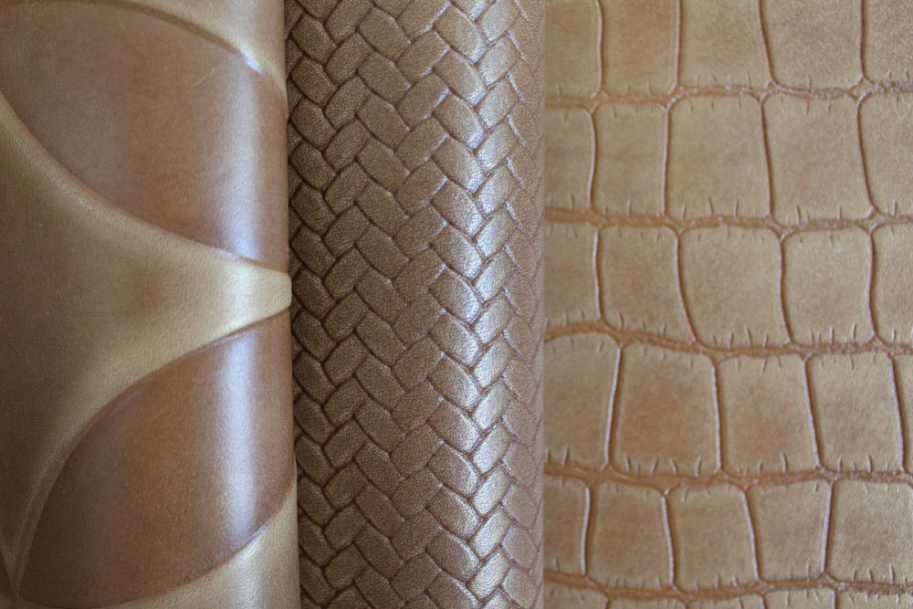 Townsend Leather's Vintage Engraved Cowhide