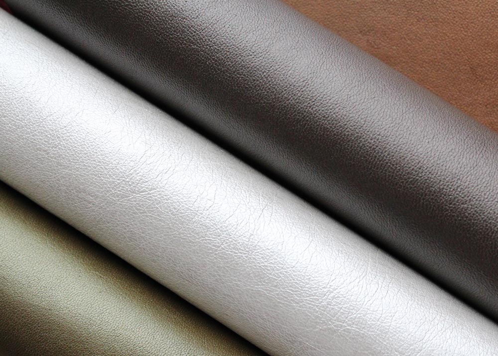 Townsend Leather's Brushed Metallic Lambskin