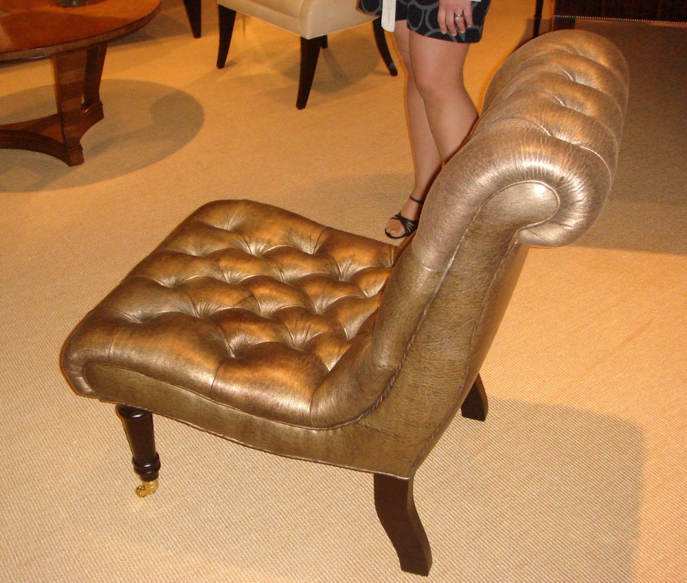 Townsend Leather's Brushed Metallic Lambskin Clove Spice