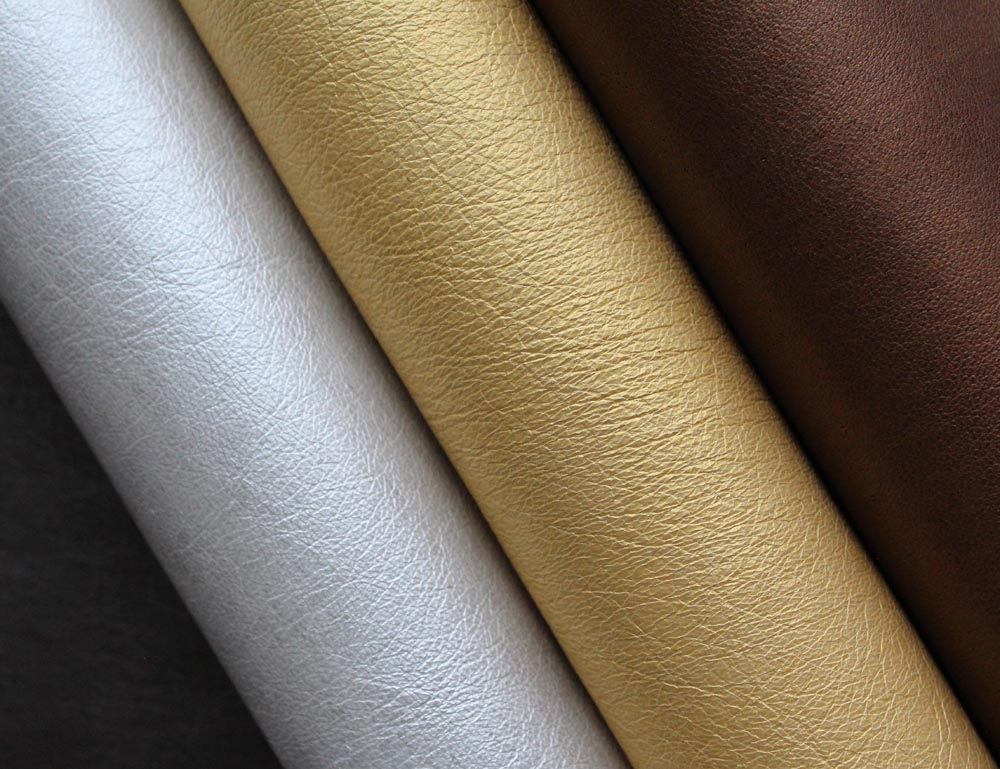 Townsend Leather's Brushed Metallic Lambskin