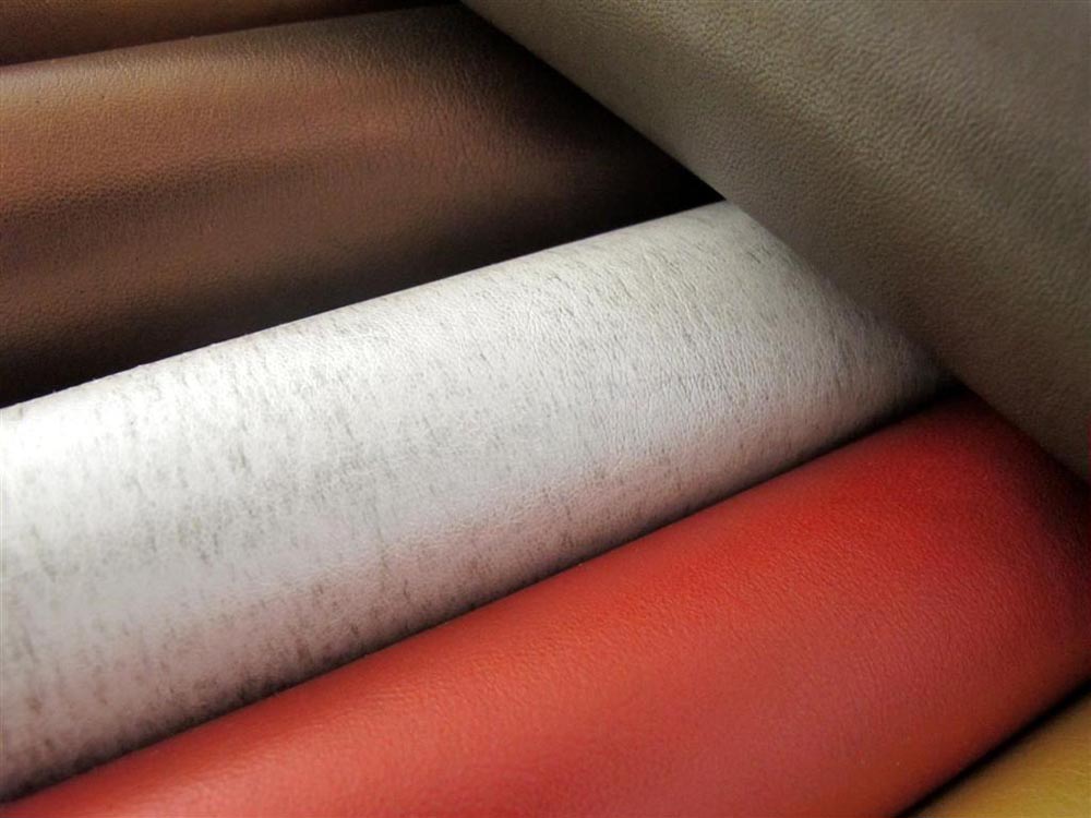 Townsend Leather's Brushed Metallic Lambskin