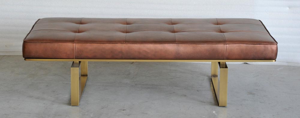 Townsend Leather's Brushed Metallic Lambskin Cinnamon Stick