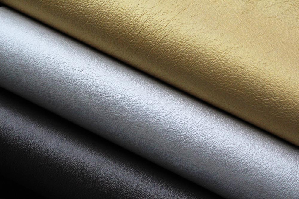 Townsend Leather's Brushed Metallic Lambskin