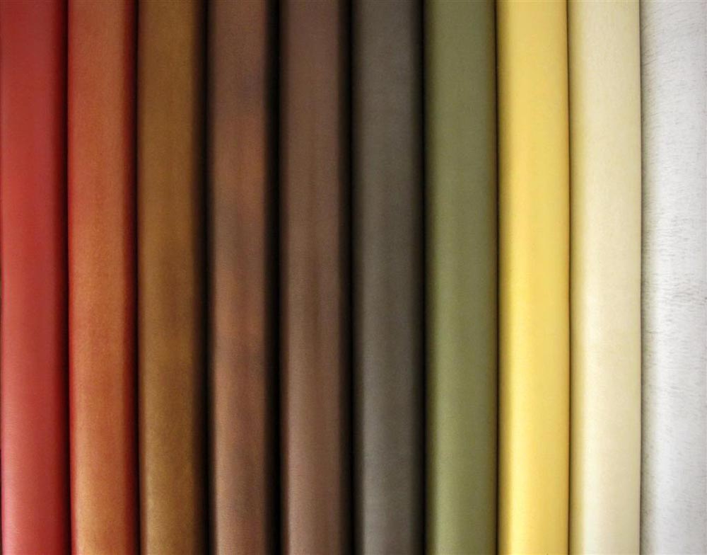 Townsend Leather's Brushed Metallic Lambskin