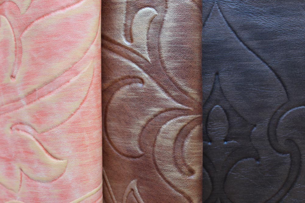 Townsend Leather's Medici Damask Cowhide