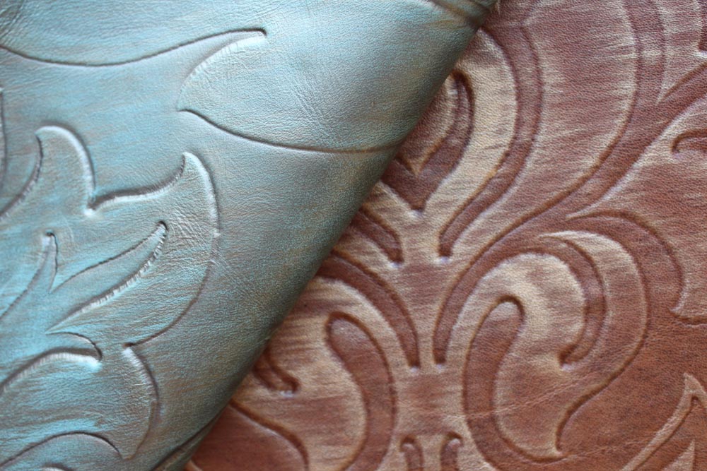Townsend Leather's Medici Damask Cowhide