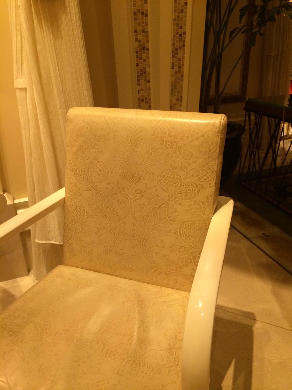 Townsend Leather's La Scala Damask by The Roger Thomas Collection Indulgent Ivory