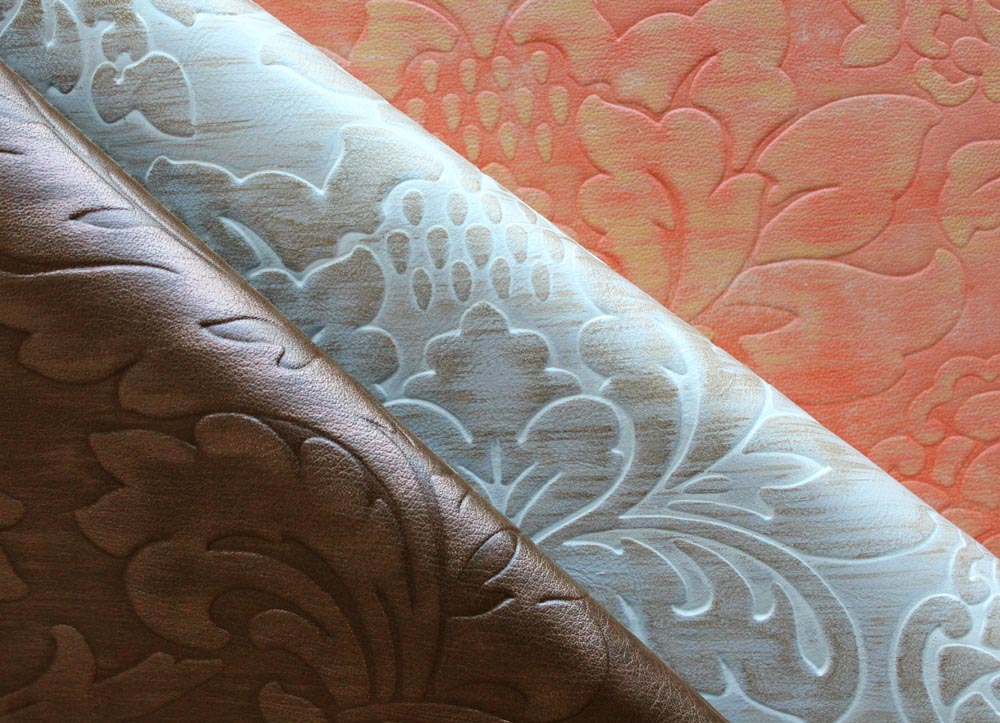 Townsend Leather's La Scala Damask by The Roger Thomas Collection