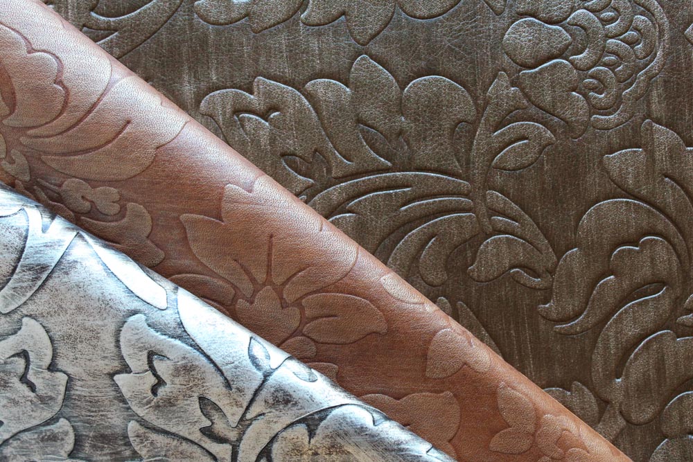 Townsend Leather's La Scala Damask by The Roger Thomas Collection