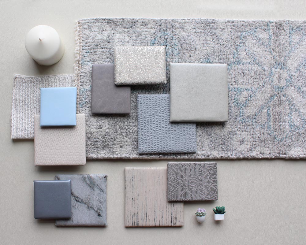 Townsend Leather's Cloudy Day Mood Board
