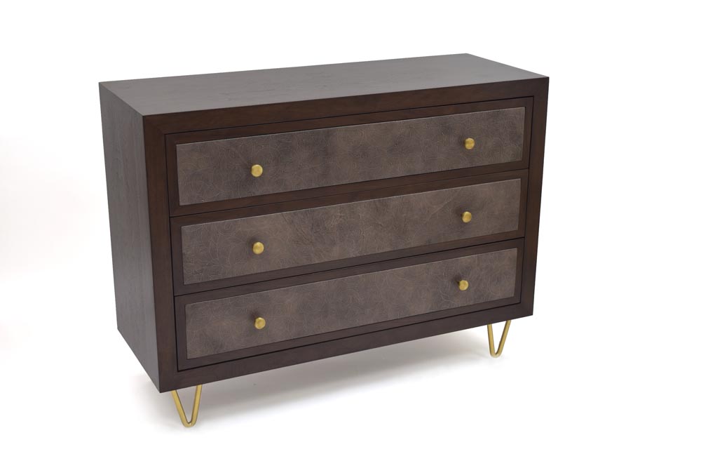 Stacy Garcia® Blue Label for Townsend Leather Concentric Cowhide Timber