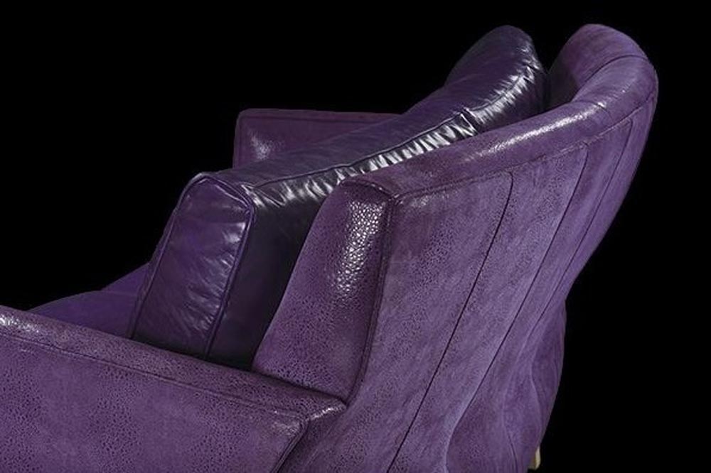 Townsend Leather's Shimmering Suede Chameleon Royal