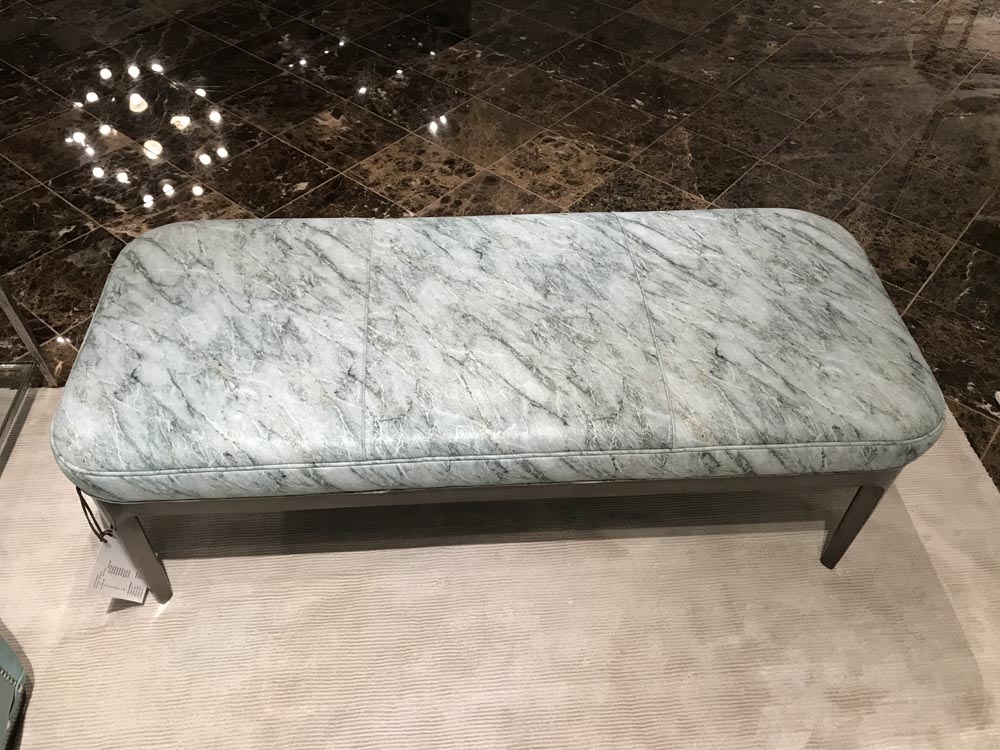 Townsend Leather's Shimmering Suede Marble Rainswept Grey