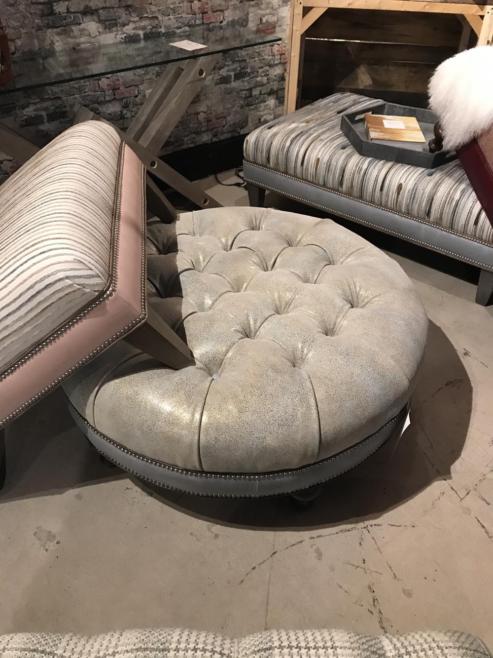 Townsend Leather's Shimmering Suede Jewel of the Sea Metallic Mediterranean