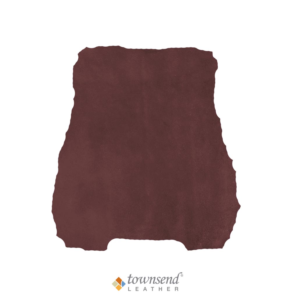 Townsend Leather's Bomber Suede Cowhide Custom Color