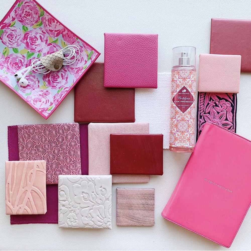 Townsend Leather's Nose In A Book Feminine Mood Board