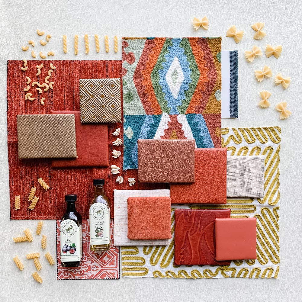 Townsend Leather's Pasta Mood Board