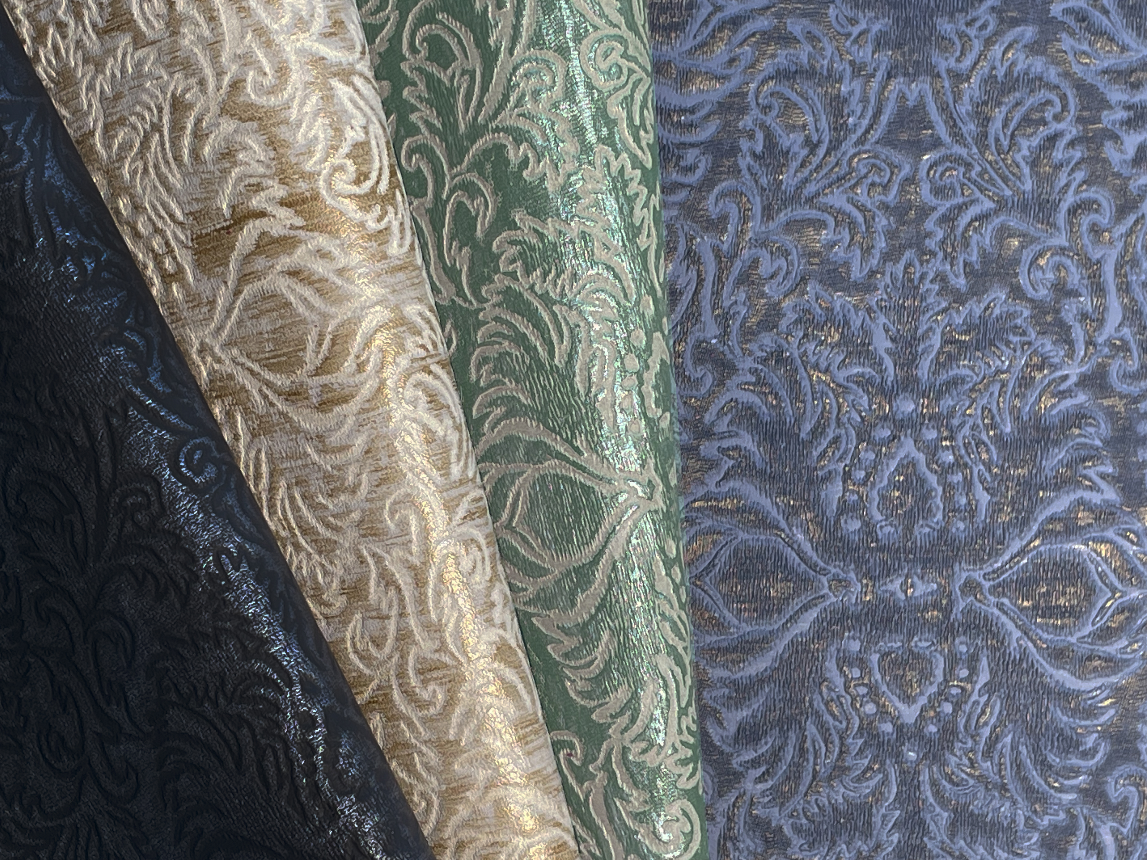 Middle Eastern Collection Aniline Gaufrage Cowhide in Arabesque (GFA)